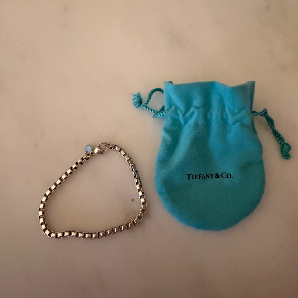 Tiffany & Co. Silver Venetian Link Bracelet in sterling silver